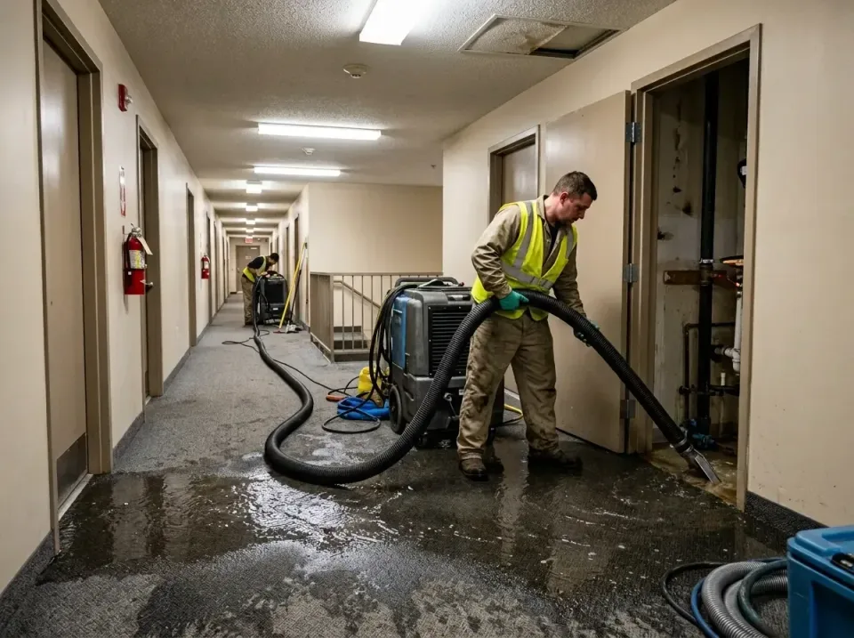 multi-unit-apartment-hallway-f-005 — frequently asked questions, Emergency Burst Pipe Water Extraction & Removal in Magee, MS